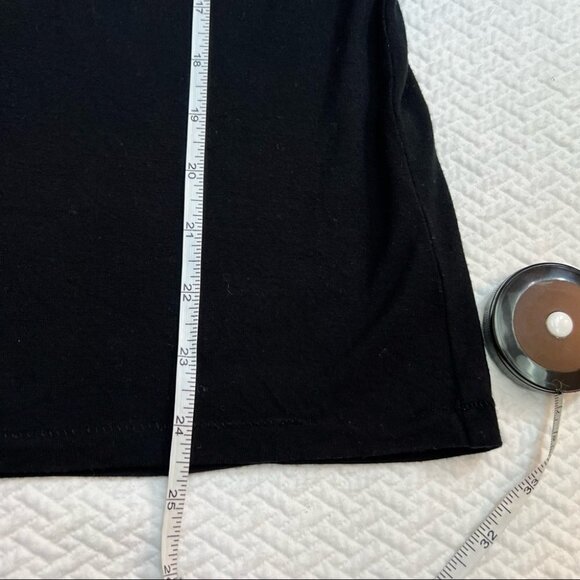 Aritzia Wilfred🖤LIBRE T-Shirt Short Skeeve V-Neck Black XS - Picture 7 of 12